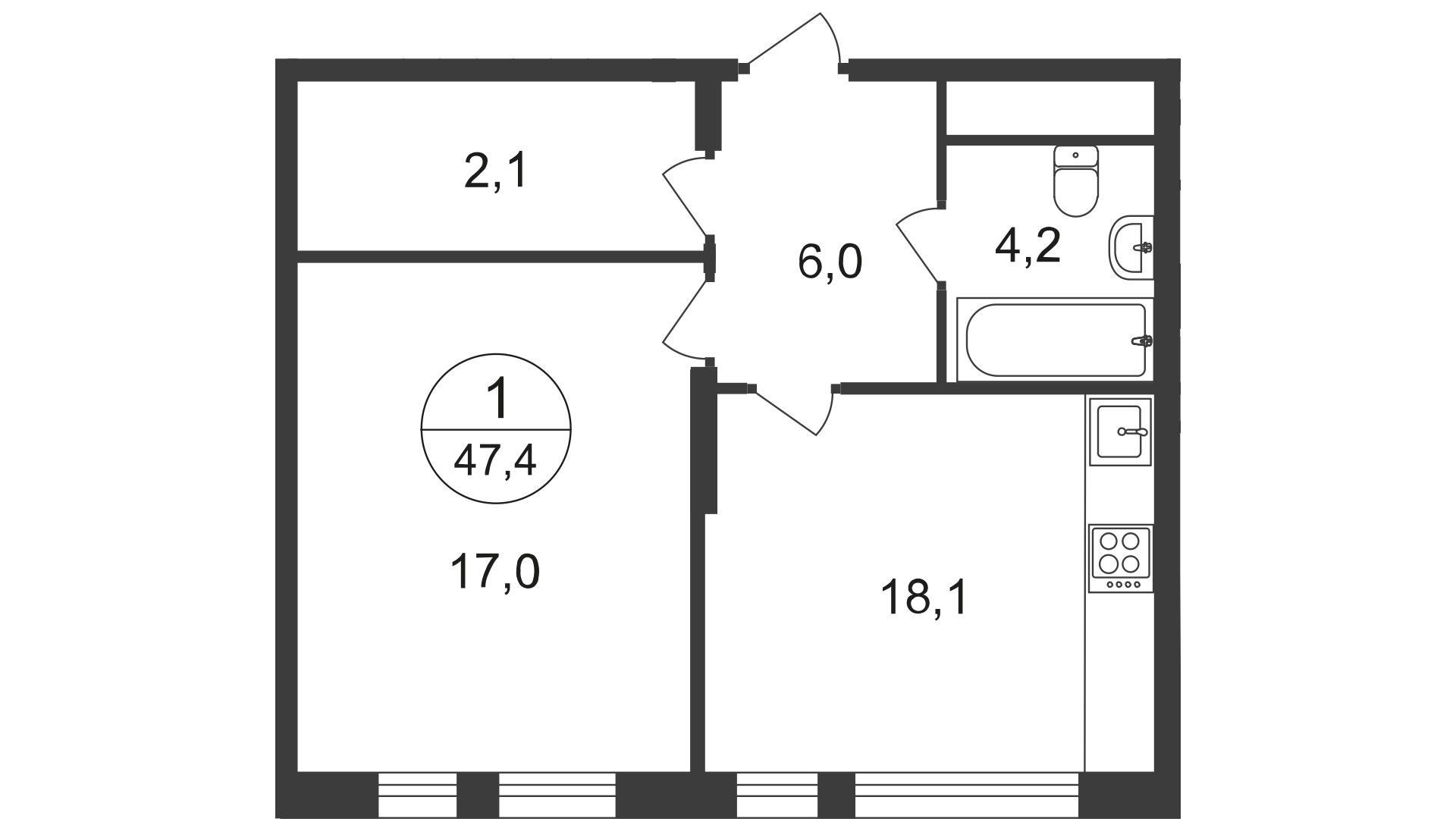 Купить 2 Комнатную Квартиру Метро Рассказовка