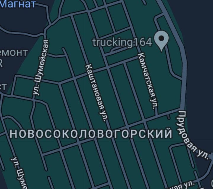 Новосоколовогорский поселок саратов карта