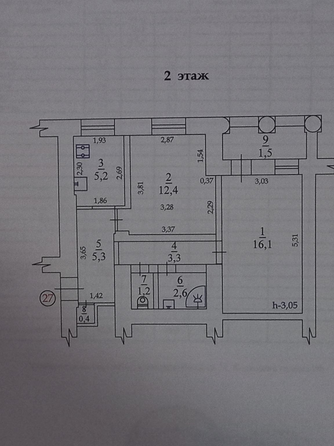 Продажа двухкомнатной квартиры 52.4 м², 3/4 этаж на улице Адмирала Макарова,  15/2 в Севастополе - МИР КВАРТИР, объявление 281114272