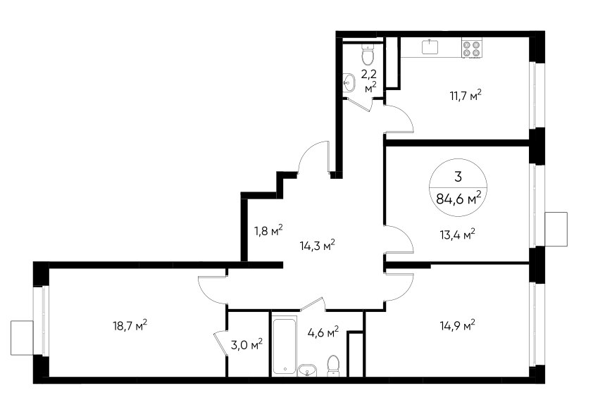 Купить 2 Комнатную Квартиру Метро Рассказовка