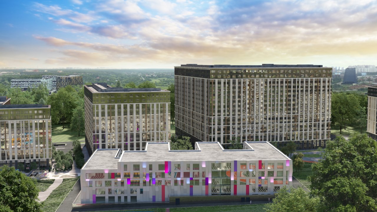 Школа в квартале Stellar City. Фото: Stellar City