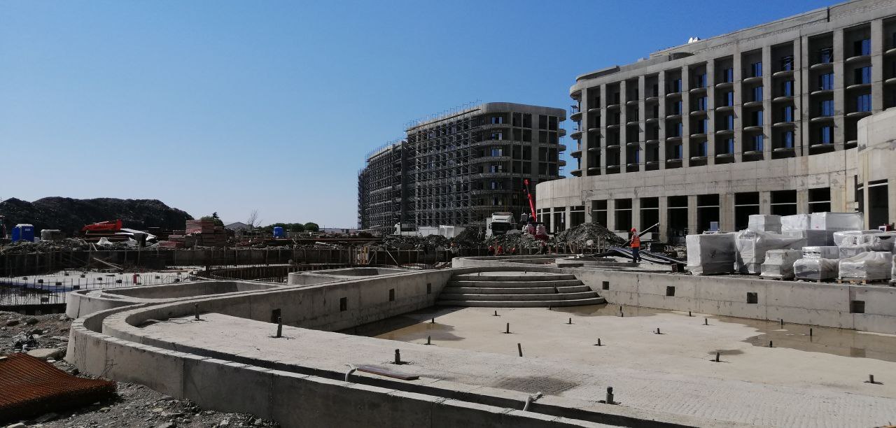 На стройплощадке MANTERA Seaview residence. Фото: Мир Квартир